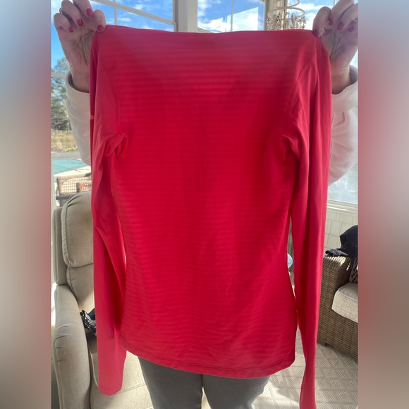 Hot pink Nike quarter zip pullover. Mint condition! - Picture 2 of 2